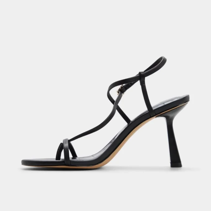 Nallia Bantlı parmak arası sandalet, Stiletto topuk