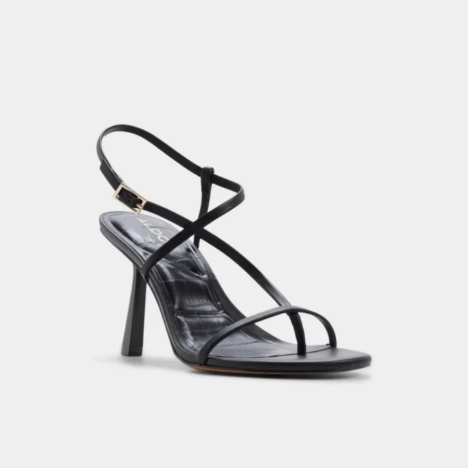 Nallia Bantlı parmak arası sandalet, Stiletto topuk