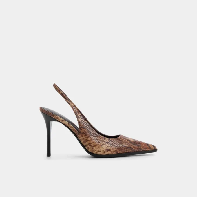 Re-samantha Slingback yüksek topuklu, Stiletto topuk