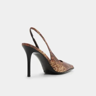 Re-samantha Slingback yüksek topuklu, Stiletto topuk