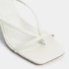 Riva Arkası Açık Topuklu Sandalet, Stiletto Topuk