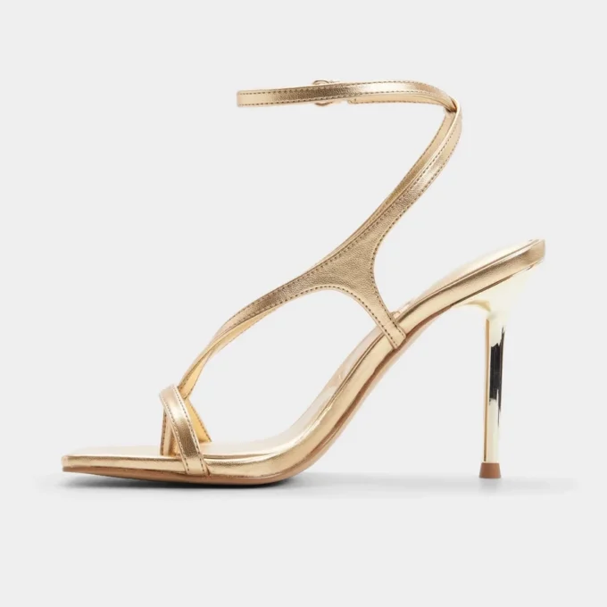 Sparks Bantlı topuklu sandalet, Stiletto topuk