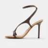 Sparks Bantlı topuklu sandalet, Stiletto topuk