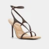 Sparks Bantlı topuklu sandalet, Stiletto topuk