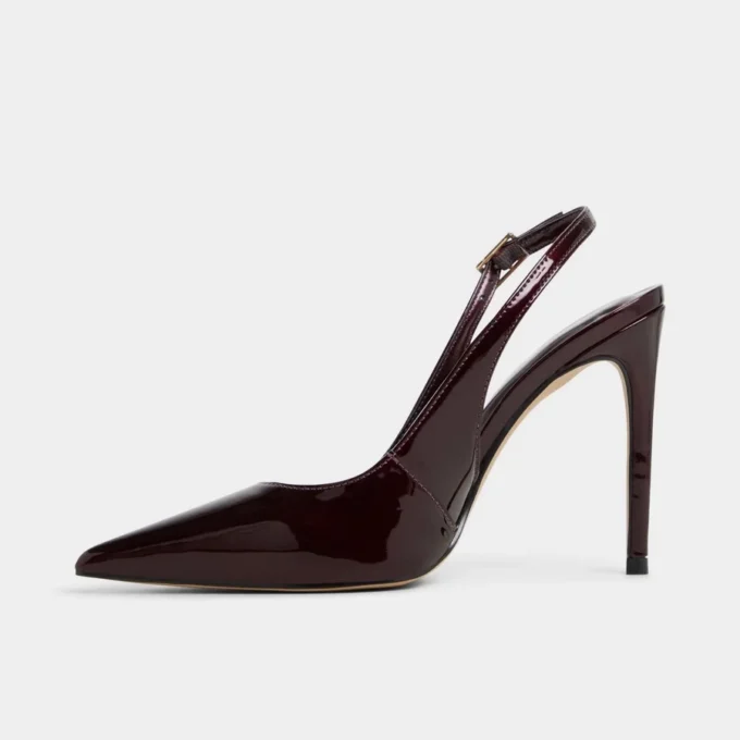 Stessysling Slingback topuk, Stiletto topuk