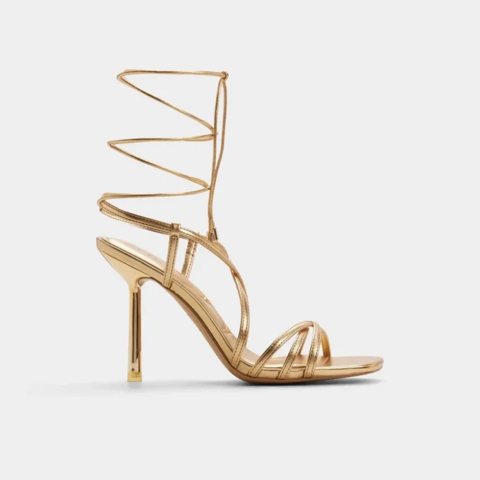 Talyia Bantlı topuklu sandalet, Stiletto topuk