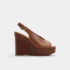 Tatianah Slingback topuklu sandalet, Kama topuk