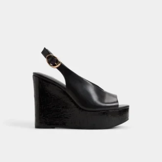 Tatianah Slingback topuklu sandalet, Kama topuk