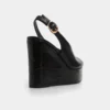 Tatianah Slingback topuklu sandalet, Kama topuk Tatianah Slingback topuklu sandalet, Kama topuk