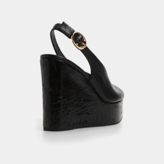 Tatianah Slingback topuklu sandalet, Kama topuk