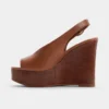 Tatianah Slingback topuklu sandalet, Kama topuk