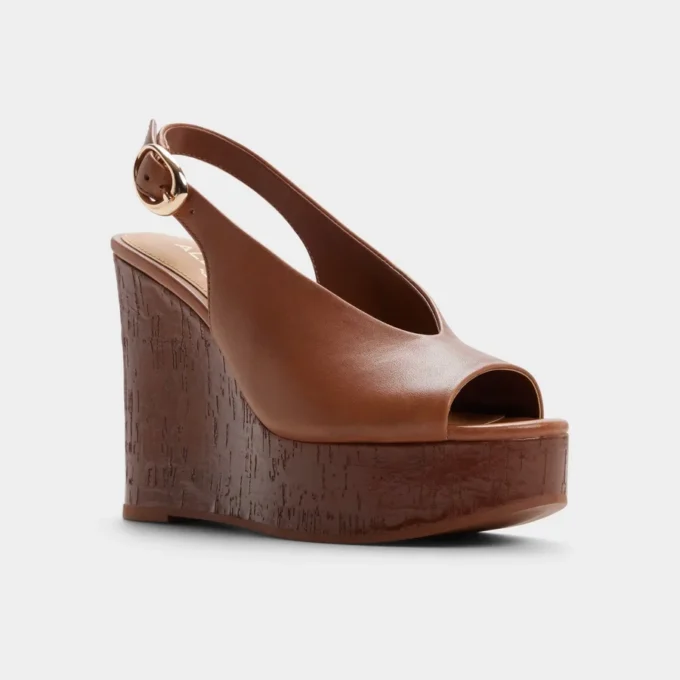 Tatianah Slingback topuklu sandalet, Kama topuk