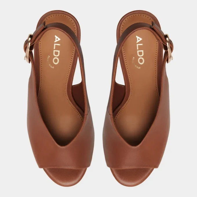 Tatianah Slingback topuklu sandalet, Kama topuk
