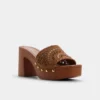 Taylia Topuklu mules, Platform