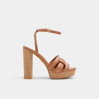 Valaberel Bantlı topuklu sandalet, Platform